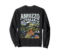 Bandiera Vintage Abruzzo Italia Felpa