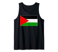 Bandiera vintage della Palestina per uomini, donne, bambini, ragazzi e ragazze Canotta