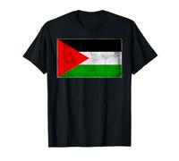 Bandiera vintage della Palestina per uomini, donne, bambini, ragazzi e ragazze Maglietta