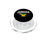 Bandiera vintage giamaicana con mappa della Giamaica, da uomo e da donna PopSockets PopGrip per MagSafe