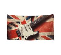 Bandiera vintage per eventi all'aperto, 178 x 89 cm, bandiera inglese, da appendere alla parete, per eventi e feste