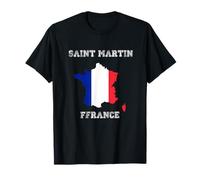 Bandiera Vintage Saint Martin Maglietta