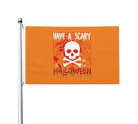 Bandieradacortile Have A Scary Happy Halloween Robuste Striscione Appendere Bandiere Giardino Per Interni Vacanza Camere 3X5 Ft