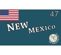 Bandieradacortile New Mexico 1912 1925 Appendere Outdoorbandiera Robuste Striscione Da Giardino Per Piantone Letto Attività 3X5 Ft