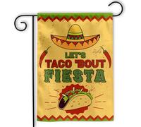 BandieraHappy Cinco de Mayo Welcome MexicoStriscionepatio30x45cm | Bandiera DecorativaDurevoleBandiera da Giardinopertutte le stagioniInterniEsterni