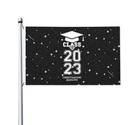 Bandieras Da Cortile 2023 Class Congratulations Graduates Garden Flag Decorativo Bandiera Di Benvenuto Tutte Le Stagioni Divertente Bandieras Per Prato Esterni Veranda 90X150 Cm