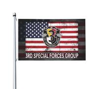 Bandieras Da Cortile 3Rd Special Forces Group Usa 91 Bandiera Di Benvenuto Durevole Striscione Per Veranda Patio Spiaggia 90X150 CM