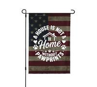 Bandieras Da Cortile A House Is Not A Home Without Pawprints Tutte Le Stagioni Garden Flag Decorativo Bandiera Garden Per Esterni Spiaggia S