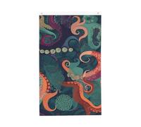 Bandieras Da Cortile Abstract Octo-Plus Bandiera Garden Tutte Le Stagioni Bandiera Di Benvenuto Alta Qualità Divertente Bandieras Per Prato Patio Esterni 90X150Cm