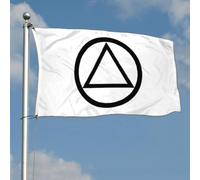 Bandieras Da Cortile Alcoholics Anonymous, Recovery Support Divertente Bandieras Decorativo Bandiera Di Benvenuto Durevole Garden Flag Per Spiaggia Esterni Prato S