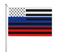 Bandieras Da Cortile America And Russia Divertente Bandieras Decorativo Bandiera Di Benvenuto Per Patio Spiaggia Esterni 90X150 CM