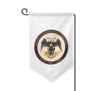 Bandieras Da Cortile Ancient Accepted Scottish Rite Masonic Striscione Alta Qualità Divertente Bandieras Durevole Bandiera Di Benvenuto Per Spiaggia Esterni Prato S