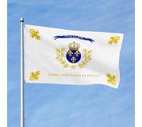 Bandieras Da Cortile Armée Catholique Et Royale Catholic And Royal French Army Divertente Bandieras Durevole Striscione Tutte Le Stagioni Garden Flag Per Spiaggia Patio Veranda S