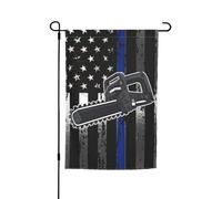 Bandieras Da Cortile Chainsaw Chain Cut Danger Equipment Bandiera Garden Tutte Le Stagioni Divertente Bandieras Decorativo Striscione Per Esterni Spiaggia Patio S