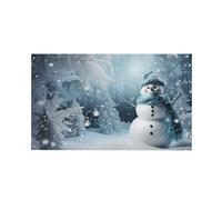 Bandieras Da Cortile Christmas Funny Snowman Winter Bandiera Garden Decorativo Striscione Durevole Bandiera Di Benvenuto Per Esterni Prato Spiaggia 90X150 Cm