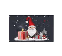 Bandieras Da Cortile Christmas Gnome Gifts Striscione Alta Qualità Garden Flag Decorativo Divertente Bandieras Per Prato Esterni Veranda 90X150 Cm