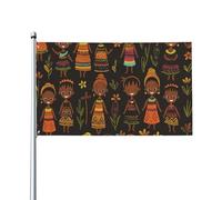 Bandieras Da Cortile Cute African American Girls Divertente Bandieras Anniversario Bandiera Garden Tutte Le Stagioni Garden Flag Per Esterni Prato Spiaggia 90X150 CM