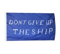 Bandieras Da Cortile Dont Give Up The Ship Divertente Bandieras Garden Flag Tutte Le Stagioni Per Prato Spiaggia 90X150 Cm