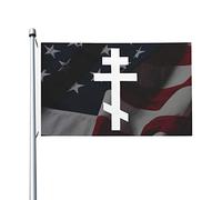 Bandieras Da Cortile Eastern Orthodox Church Russian Greek Christianty Divertente Bandieras Durevole Garden Flag Anniversario Striscione Per Esterni Patio Prato 90X150 Cm