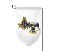 Bandieras Da Cortile Freemasonry And Scottish Rite Garden Flag Tutte Le Stagioni Bandiera Di Benvenuto Anniversario Divertente Bandieras Per Prato Spiaggia Veranda S
