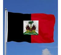 Bandieras Da Cortile Haiti 1964-1986, Based On Image Of Haiti Landscape Garden Flag Alta Qualità Bandiera Garden Per Veranda Prato Patio 90X150 CM