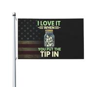 Bandieras Da Cortile I Love It When You Put The Tip In Garden Flag Durevole Striscione Per Prato Veranda Esterni 90X150 CM