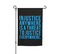 Bandieras Da Cortile Inanywhere Is A Threat To Everywhere Garden Flag Durevole Divertente Bandieras Tutte Le Stagioni Striscione Per Prato Esterni Patio S