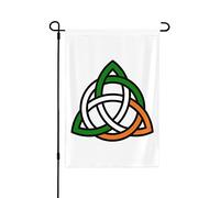 Bandieras Da Cortile Knot Irish Striscione Durevole Divertente Bandieras Alta Qualità Garden Flag Per Esterni Spiaggia Patio S