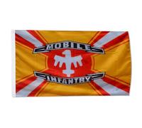 Bandieras Da Cortile Mobile Infantry Federation Crest Starship Troopers Divertente Bandieras Durevole Garden Flag Per Patio Prato Esterni 90X150 CM