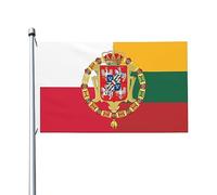 Bandieras Da Cortile Of The Polish Lithuanian Commonwealth Bandiera Garden Durevole Bandiera Di Benvenuto Per Patio Spiaggia Esterni 90X150 CM