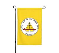 Bandieras Da Cortile Of The Ponca Tribe Of Oklahoma Garden Flag Durevole Divertente Bandieras Tutte Le Stagioni Bandiera Di Benvenuto Per Spiaggia Patio Veranda 30X45Cm