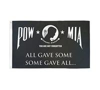Bandieras Da Cortile Pow-Mia Some Gave All American Pow Mia Remember Striscione Bandiera Di Benvenuto Alta Qualità Per Spiaggia Veranda 90X150 Cm