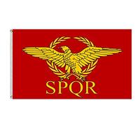 Bandieras Da Cortile Roman Empire Senate And People Of Rome Divertente Bandieras Bandiera Garden Durevole Per Prato Spiaggia 90X150 Cm