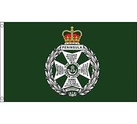 Bandieras Da Cortile Royal Green Jackets Of The British Army Rgj Bandiera Di Benvenuto Durevole Garden Flag Per Patio Veranda Spiaggia 90X150 CM