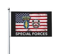 Bandieras Da Cortile Special Forces Usa 91 Divertente Bandieras Alta Qualità Striscione Per Veranda Prato Spiaggia 90X150 CM