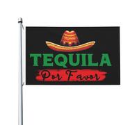 Bandieras Da Cortile Tequila Por Favor Divertente Bandieras Durevole Garden Flag Per Patio Spiaggia Veranda 90X150 CM