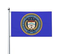 Bandieras Da Cortile Us Bureau Of Alcohol Tobacco And Firearms Atf Bandiera Garden Tutte Le Stagioni Garden Flag Per Prato Veranda Esterni 90X150 CM
