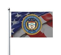 Bandieras Da Cortile Us Bureau Of Alcohol Tobacco And Firearms Atf Divertente Bandieras Durevole Bandiera Garden Tutte Le Stagioni Garden Flag Per Patio Spiaggia Esterni 90X150 Cm
