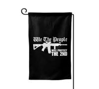 Bandieras Da Cortile We The People Ar15 Will Protect The 2Nd Amendment Garden Flag Anniversario Bandiera Garden Decorativo Striscione Per Patio Esterni Veranda S