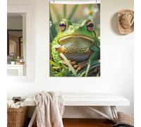 Bandiere 2 x 3 Ft Doppio Lato Banner Carino Rana Bandiera 200D Decorazione Pesante All'aperto Benvenuto Yard Bandiere Con Ottone Occhielli Giardino Bandiera Per Matrimonio Tutte Le Stagioni