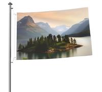 Bandiere 2 x 3 Ft Outdoor Double Sided Bandiera Benvenuto Yard Bandiere con occhielli in ottone Wild Goose Island Bandiera Decorazioni Yard Bandiera per Matrimonio Stagionale Vacanze Esterne