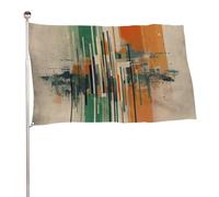 Bandiere 23,6 x 35,4 pollici Bandiera esterna Banner Giardino Bandiere Decorazione Modelli Complessi Bandiere di Benvenuto Yard Bandiere 200D Poliestere Resistente Bandiere Grandi per Cortile di