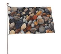 Bandiere 23,6 x 35,4 pollici bandiera esterna banner giardino decorazione bandiere rocce e ciottoli bandiere da cortile di benvenuto 200D poliestere resistente bandiere grandi per cortile di vacanza