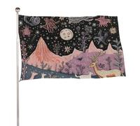 Bandiere 23,6 x 35,4 pollici bandiera esterna giardino banner decorazione bandiere animali sul campo bandiere cortile di benvenuto 200D poliestere resistente bandiere grandi per cortile vacanza