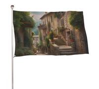 Bandiere 23,6 X 35,4 Pollici Bandiera Esterna Giardino Banner Decorazione Bandiere Italia Toscana Benvenuto Yard Bandiere 200D Poliestere Resistente Bandiere Grandi per Cortile di Vacanza