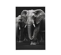 Bandiere 3D con elefante grigio per esterni, 7,6 x 9,6 m, stampa verticale su entrambi i lati, bandiere da giardino per esterni, striscione per vacanze, con occhielli, bandiera per casa, cortile