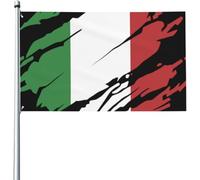 Bandiere 3x5 piedi, bandiera italiana, bandiera da giardino, bandiera da casa divertente, bandiera da cortile con 2 occhielli