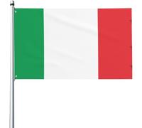 Bandiere 3x5 piedi, bandiera italiana, bandiera da giardino, bandiera da casa divertente, bandiera da cortile con 2 occhielli