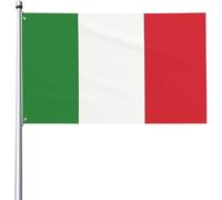 Bandiere 3x5 piedi, bandiera italiana, bandiera italiana, bandiera da giardino, bandiera da casa divertente, bandiera da cortile con 2 occhielli
