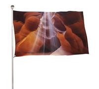 Bandiere 50 x 80 cm Bandiera Esterna Bandiera Giardino Banner Decorazione Bandiere Antelope Canyon Benvenuto Yard Bandiere 200D Poliestere Resistente Bandiere Grandi per Cortile di Vacanza